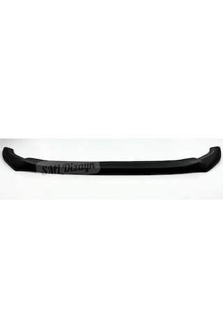 Vw Golf 7 R Tampon Uyumlu Ön Lip - Parlak Siyah Piano Black Plastik Tampon Eki 2012-2016