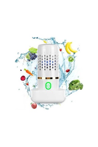 Ulzyvf Taşınabilir Meyve Sebze Temizleyici - Pestisit Giderici, Mutfak Ve Gıda İçin Pratik Çözüm Beyaz Beyaz