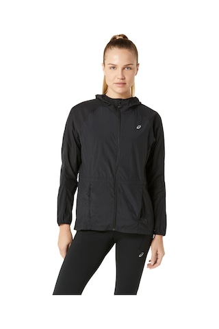 Asics Road Packable Jacket Kadın Siyah Ceket 2012d076-001 Siyah