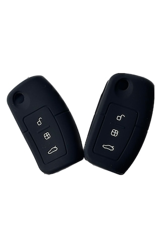 Point 2 Adet Ford Fiesta Courier B-c Max Kuga Silikon Anahtar Kılıfı