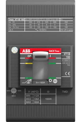Abb 1Sda067413R1 Kompakt Şalter Xt1N Tmd 50A 36Ka