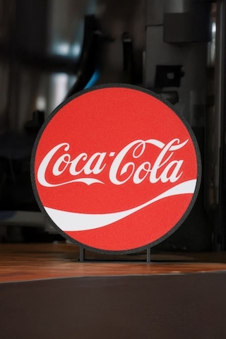 Coca Cola Tasarımlı Dekoratif Aydınlatma Gece Lambası Çok Renkli