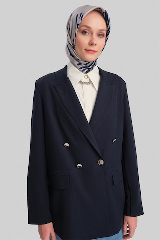 Armine Çift Düğmeli Ceket 24y5411 Lacivert-lacivert Lacivert