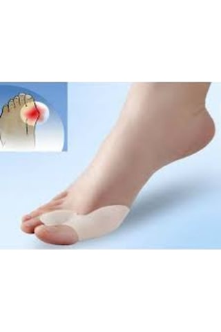 Silikon Makaralı Ayak Baş Parmak Kemik Bunyon Koruyucu Bunion Halka