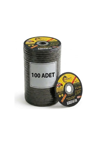 İnox Metal Kesme Diski 115 Mm Pakette 100 Adet