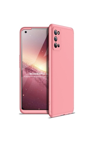Realme 7 Pro Kılıf Zore Ays Kapak Rose Gold