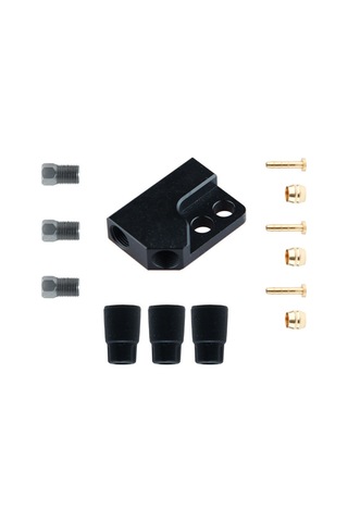 Aksesuarlar Dahil Üç Tekerlekli Bisiklet Hidrolik Fren Yağı Fren Üç Yollu, Alüminyum Alaşımlı Bir İla İki