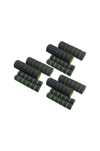 Evrensel Motosiklet Bisiklet Manet Sünger Seti Yeşil Standart