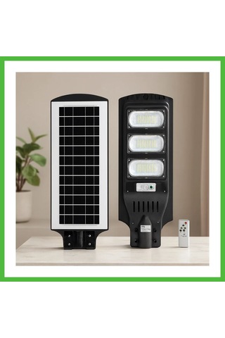 Vaveni 300w 6500k Solar Sokak Lambası Sensörlü Arz