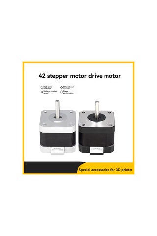 Gatherco Cr-10/ender-3/5 3d Yazıcı Gravür Makinesi İçin Dupont Kablolu 42 Adım Motoru 34mm Gövde Xyz Eksenli Adım Motoru