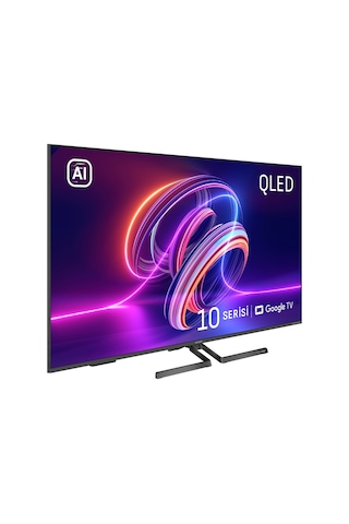 Arçelik Imperium 10 A 1055 C AI 4K Ultra HD 55" 140 Ekran Uydu Alıcılı Google Smart QLED TV