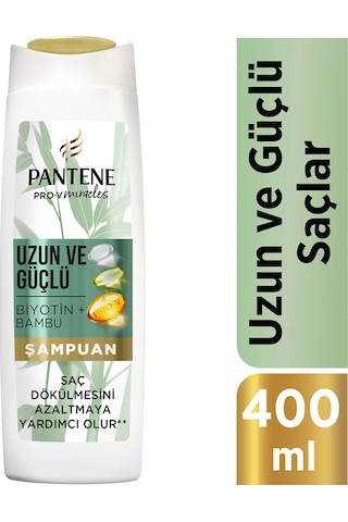 Pantene Pro-V Miracles Biyotin & Bambu Şampuan 400 ML