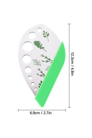 Moveevo "9 Delikli Paslanmaz Çelik Ot Kesici Ve Doğrayıcı - Mutfak Yardımcısı" Diğer