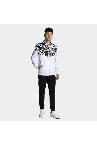 Beyaz - Siyah Joma Erkek Günlük Eşofman Takım Lion Tracksuit 103771.201 Beyaz