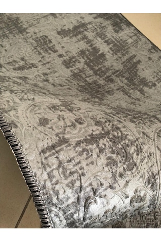 Dinarsu Asos Antrasit Kabartmalı Kaymaz Yolluk