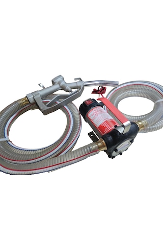 12 Volt Mazot Aktarma Pompası&5 Metre Telli Hortum&akaryakıt Taba