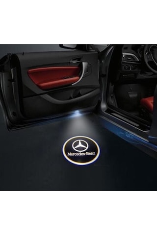 Autogp Mercedes W215 Cl Kapı Altı Işık Lazer Led Logo Hoşgeldin Aydınlatması