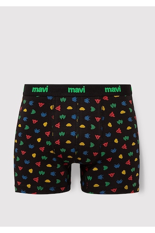 Mavi - Baskılı Siyah Boxer 092259-900 Siyah (453492580) Siyah