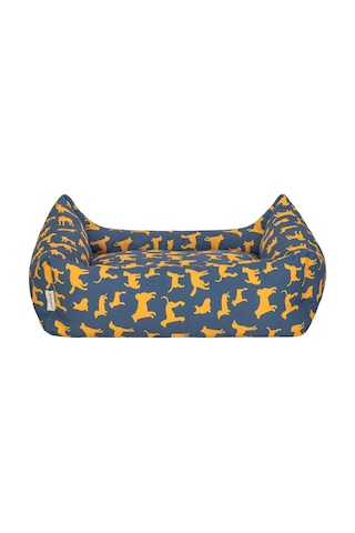 Pet Comfort Uniform Lacivert-sarı Köpek Yatağı L 70x60cm