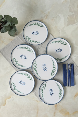 Keramika Daphne Nordic Pasta Tabağı 22 Cm 6 Adet 22923 Çok Renkli