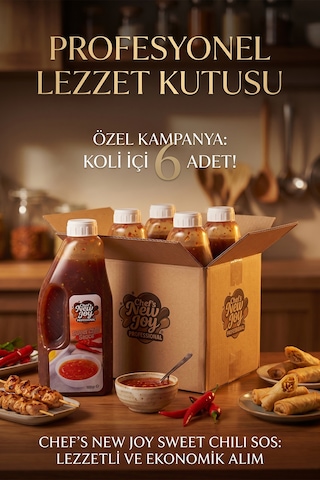 Sweet Chili Sosu 2480 G X 6 Adet - 1 Koli Koli Bazlı Avantaj Paketi
