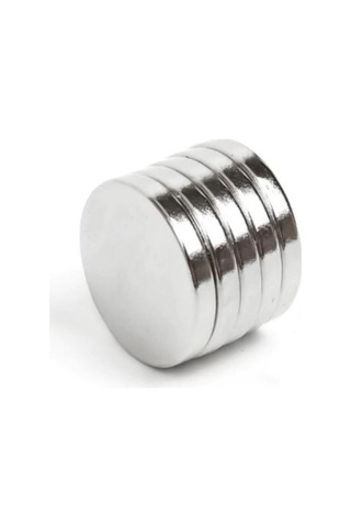 Dünya Magnet 10 Adet 20mm X 2mm Yuvarlak Güçlü Neodyum Mıknatıs