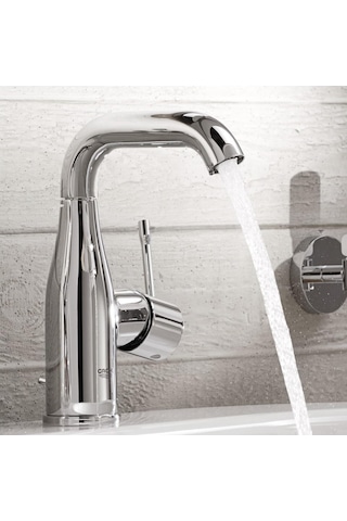 Grohe Essence New Tek Kollu Lavabo Bataryası M-Boyut 23462001