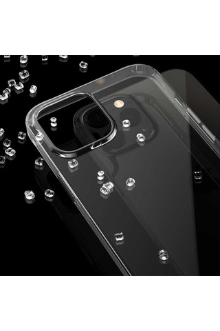 Apple Uyumlu iPhone 12 Pro Max Uyumlu Zore İmax Silikon-siyah Siyah -