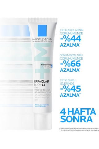 La Roche Posay Effaclar Duo+ M Akne Eğilimli Ciltler İçin Bakım Kremi 40 ML