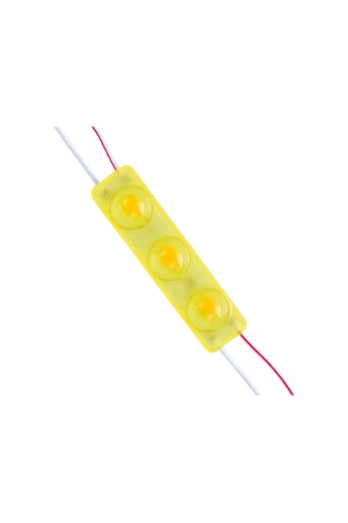 Powermaster Modül Led 12v 1.5w Sarı 2835 69x16 Mm Ip65 160-180lm 160 Derece