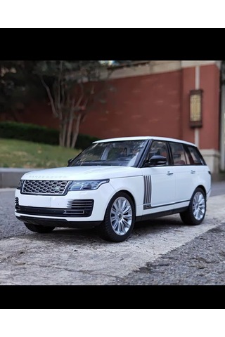 Hmb 1:18 Ölçek Range Rover 50th Annıversary Edıtıon Beyaz Minyatür Metal Model Araba