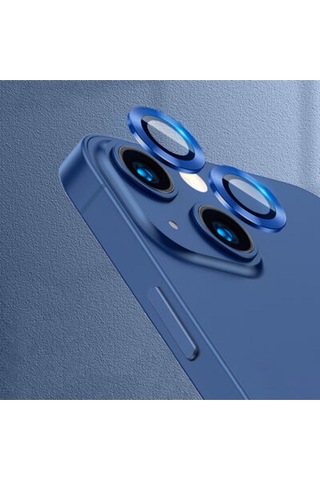 Apple İphone 13 Ve İphone 13 Mini Birebir Uyumlu Kamera Lens Koruyucu Cam