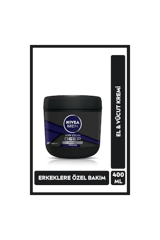 Nivea Men Deep Impact El ve Vücut Kremi 400 ML