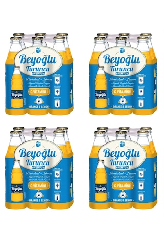 Beyoğlu Gazozu Turuncu 250 Ml X 24 Adet