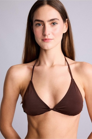 Defacto Regular Fıt Bikini Üstü T3666az26smbn341 Kahve-bn341