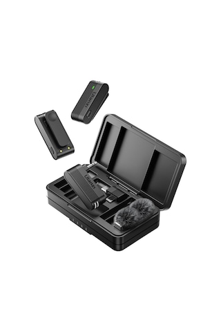 Ulanzi A100 İki Kişilik Kablosuz Yaka Mikrofon Seti Type-c Ve 3.5mm Trs Sku: Smgstk7844cf86e6
