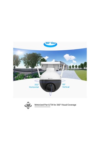 Ezvız C8C Dış Mekan Yatay Dikey Hareketli Kamera