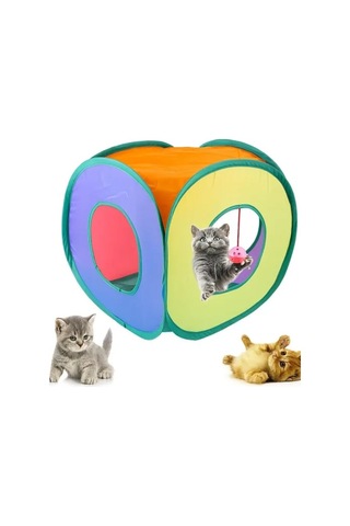 Oyuncak Toplu Kedi Oyun Tüneli Açık Lila