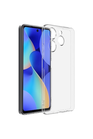 Kvy Tecno Spark 10 Pro Kamera Korumalı Süper Silikon Kılıf
