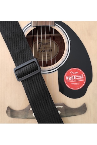 Raymond Joes Rj100Bk Gitar Askısı Polipropilen Deri Başlı