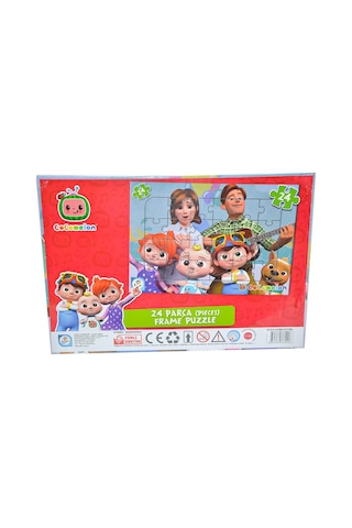 Utku Oyuncak Co7794 Cocomelon 24 Parça Frame Aile Puzzle
