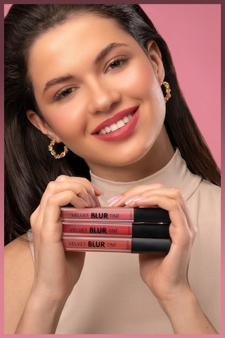 Note Cosmetics Velvet Blur Tint Kadife Bitişli Nemlendirici Mat Ruj - 03 Burnt Peach - Nude