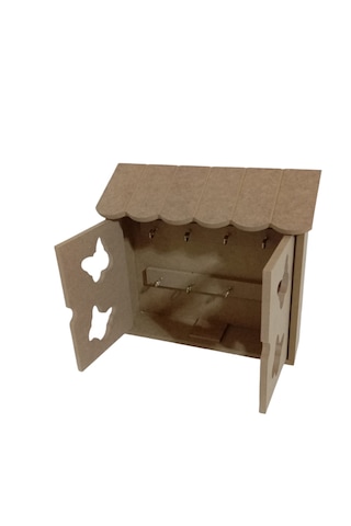 Mdf Dekoratif Anahtarlık Askılığı