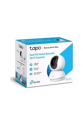 TP-Link Tapo C200 Full HD 1080p Gece Görüşlü 128 GB Micro SD