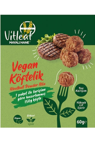 Vıtleaf Vegan Köftelik Toz Karışım 60 G