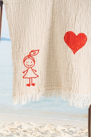 Varol Organik %100 Pamuk Müslin Çocuk Panço - Lovely Lovely/panco Standart