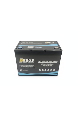 Orbus 12.8 V 100Amper Lityum Lifepo4 Akü Orbus 12.8 V 100Amper Lityum Lifepo4 Akü