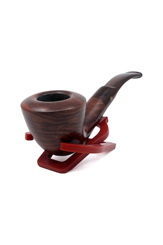 Şahin Sarı Yıldız Bent Dublin 9mm Filtreli Akrilik Saplı Pipo Mod-62 247807
