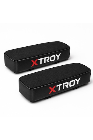 Xtroy Deri, Kumaş Kombinasyonlu Kol Destek Minderi Siyah