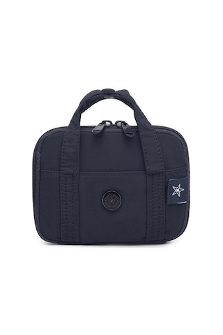 Smart Bags Mikro Poly Kumaş Askılı Mini Boy Kadın Cüzdanı 3346 Lacivert